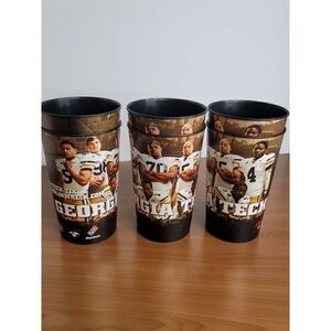 Six Georgia Tech Cups #A20